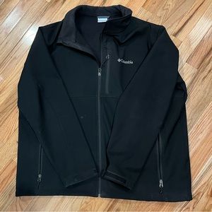 Black Mens Ascender Columbia 2X Lightweight Jacket